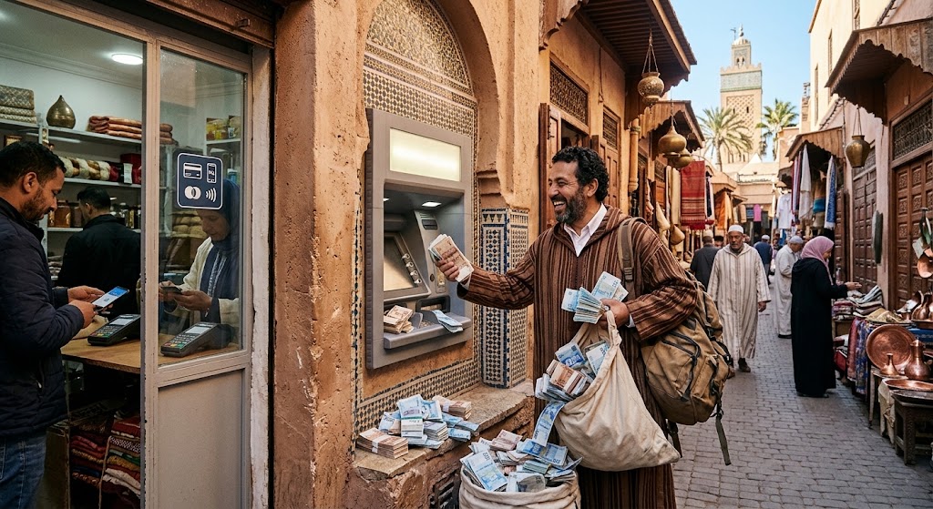 47.4 مليار دولار سحبها المغاربة نقداً.. لماذا يفضلون الكاش على الدفع الإلكتروني؟